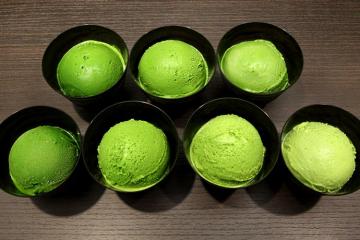 Độc đáo món kem matcha 7 cấp độ của Nhật Bản thu hút thực khách