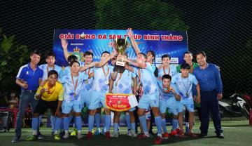 Bế mạc giải bóng đá sân 7 Cúp Bình Thắng lần I - 2019: FC 3A4H chính thức đăng quang ngôi vô địch