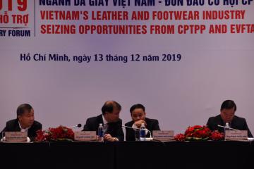 Diễn đàn công nghiệp hỗ trợ Việt Nam năm 2019: Ngành da giày Việt Nam – đón đầu cơ hội CPTPP và EVFTA