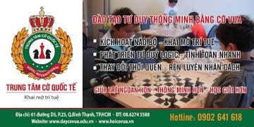 Đăng ký học cờ vua tại Quận 2 Quận 3 Quận Gò Vấp Thành phố Hồ Chí Minh